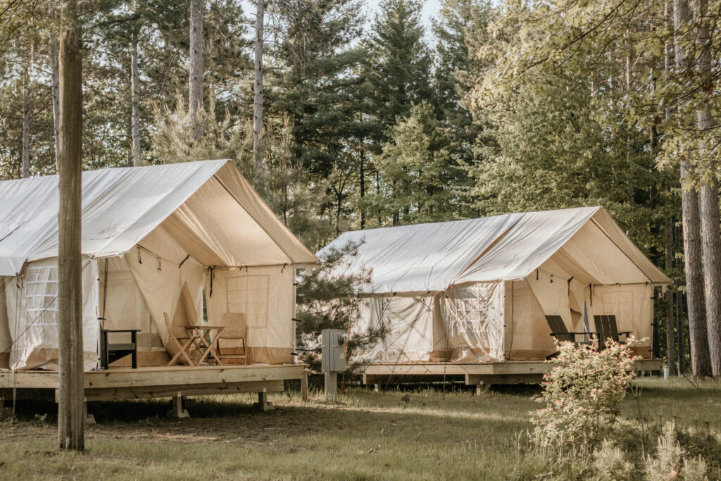 elsewhere glamping tent